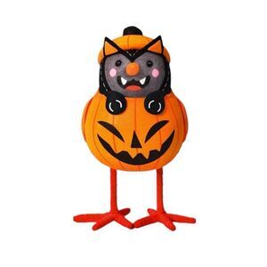 PAWSON HALLOWEEN PUMPKIN CAT COSTUMED BIRD‎